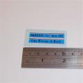 Matchbox Lesney  5 b1 London Bus Baron of Beef / Mecca Stickers