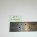 Matchbox Lesney 19 d Lotus Racing Car RN#3 and Stripe Decal Set