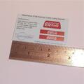 Matchbox Lesney 37a & b Karrier Bantam Coke Coca Cola Decal Set