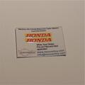 Matchbox Superfast 38 d Honda Motor Bike Trailer Sticker Set