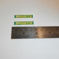 Matchbox Lesney 51c Leyland Tipper Pointer Sticker Set