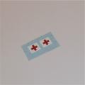 Matchbox Lesney 54 b Cadillac Ambulance Red Cross Stickers