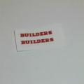 Matchbox Lesney 60 a2 Morris Builders Pickup Supply in White Decal Set