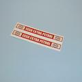 Matchbox Lesney 74 b Daimler Bus Esso Extra Decal Set