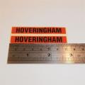 Matchbox Lesney Kingsize K  1b Foden Hoveringham Tipper Stickers