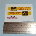 Matchbox Lesney Major Pack M 2 b1 Bedford TK Artic LEP Transport Sticker Set