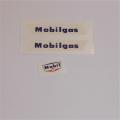 Matchbox Lesney Major Pack M 8 a Mobilgas Tanker Decal Set