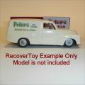 Micro Models Custom Peters Icecream Waterslide Decals for 1:43 Scale Vans