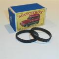 Matchbox Lesney 35 b Snow Trak Trac Repro E Box & Black Tracks Treads Repair Kit