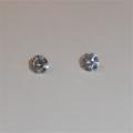 Head Light Jewels Pair 6mm White