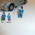 Corgi Toys  271 James Bond 007 Aston Martin Plastic Passenger Baddie