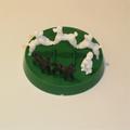 Corgi Toys  511 Chipperfields Circus Mary White Poodles in Arc