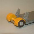 1131 Artic trailer detachable axle unit Yellow