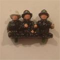 Corgi 1143 La France firemen for cab (3 men)