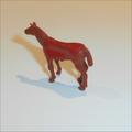 Corgi Toys 101 102 1104 Horse Box Pony Trailer brown plastic Horse Red Coat