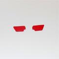 Corgi Toys  241 Ghia L64 Chrysler Red Door Trims Pair