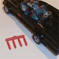 Corgi Toys  267 Batman Batmobile - Red - Plastic missiles Set of 4