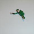 Corgi Toys  268 Green Hornet Plastic Shooting Figure Fully Painted