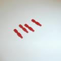 Corgi Toys  269 Lotus Esprit James Bond 007 set of 4 red plastic rockets