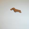 Corgi Toys  307 312 Jaguar E Type brown plastic dashboard