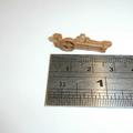 Corgi Toys  307 312 Jaguar E Type brown plastic dashboard