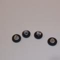 Corgi Toys  341 Mini Marcos Golden Jacks Set of 4 Wheel Hubs & Tyres