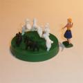 Corgi Toys  511 Chipperfields Mary Chipperfield Poodles Set