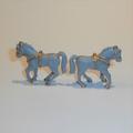 Corgi Toys 1130 Chipperfields Horse Transporter Pair of Performing Horses