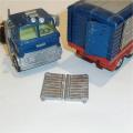 Corgi Toys 1100 Mack 1137 Ford Articulated Trailer Rear Doors Pair