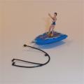 Corgi Toys Gift Set 31 Buick Riviera Water Skier Blue Costume and Base Kit