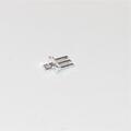 Husky 1002 Batmobile Batman & Robin Chrome Missile Tubes