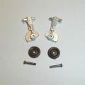 Dinky Toys 719 741 Spitfire Undercarriage Legs & Wheels Pair