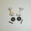 Dinky Toys 719 741 Spitfire Undercarriage Legs & Wheels Pair