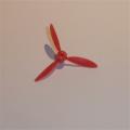 Dinky Toys 739 A6M5 Zero-Sen Red Plastic Propeller