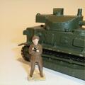 Dinky Toys 150a RTC NCO Painted Khaki