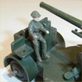 Dinky Toys 160c RA Gunlayer (Driver) Tin Hat Painted