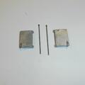 Dinky Toys 626 Military Ambulance Rear Doors Set with pins