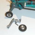 Dinky Toys 102 Joes Car Rear RH Leg Wheel & Tyre Set