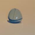 Dinky Toys 351 UFO SHADO Interceptor Blue Plastic Window Unit