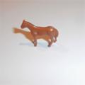 Dinky Toys Dublo 73 Horse Float Tan Plastic Horse