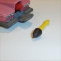 Dinky Toys 100 FAB 1 353 Shado 2 Missile Yellow with Black Tip