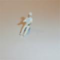 Dinky Toys 100 Series Racing Car Driver Painted White