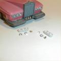 Dinky Toys 100 FAB1 Thunderbirds Rolls Royce Lady Penelope Headlight Units Pair