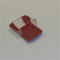 Dinky Toys 137 Plymouth Fury Plastic Soft-Top Maroon Finish