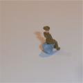 Dinky Toys 160b RA Gunner Seated Painted