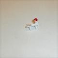 Dinky Toys 241 Lotus White Plastic Driver Red Helmet