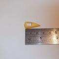 Dinky Toys 243 BRM Yellow Plastic Engine Cover