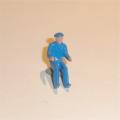 Dinky Toys 404 Fork Lift Blue Plastic Driver