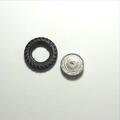 Dinky Toys 300 301 Massey Tractor Rear Wheel Hub & Tyre