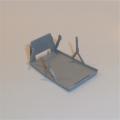 Dinky Toys 342 Mini Moke Grey Plastic Canopy